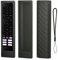 USTIYA Remote Case for Hisense Smart TV LED ERF3C80H Series 4K UHD Smart Android TV A6G ZDA205M ZDA2210803 Protective Control Cover Silicone ()