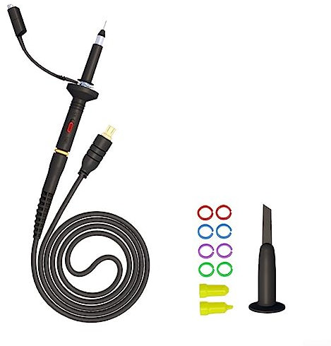 Sonde d'oscilloscope de poche DS201 DSO202 DS203 pour X1 X10 60 M Oscilloscope Sonde pour Alligator Clip pour oscilloscope portable