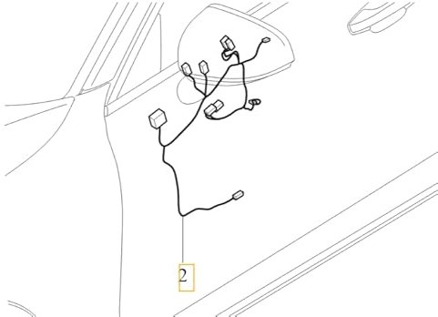 VOLVO S60 III V60 II Fronttür-Lautsprecherbinder BOWERS WILKINS