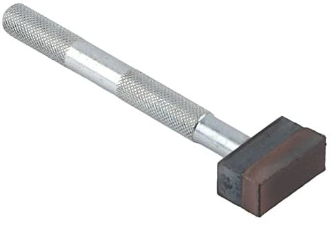 Levigatrice per Mole, Disco Diamantato Utensile per Ravvivare la Pietra Smerigliatrice da Banco Commando con Superficie Rivestita Piatta per Allineare le Mole di Sbavatura Corrette