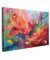 MuchoWow© Wandbilder 90x60 cm Schlafzimmer Home Deko Wohnung Bild Wohnzimmer Fotoleinwand Wand Bilder Leinwand Wall Decor Kunstdruck - Öl - Kunst - Abstrakt - Bunt