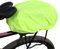 MEMOFYND 1 Stück Fahrradtasche Regenschutz, Koffer Regenschutz, Reflektierende Fahrradgepäcktasche, Regenfeste Fahrradtasche, Fahrradsatteltasche (Fluoreszierendes Grün)