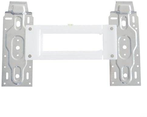 HpLive Soporte ajustable del soporte de la pared para la unidad interior del aire acondicionado de Split AC 12.6*7.8*0.8 pulgadas