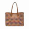 Fossil Damen Williamson Tote, Gewebter Multidruck