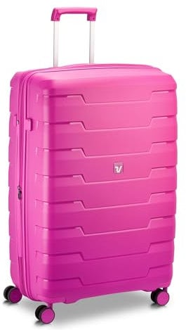 RONCATO SKYLINE 2.0 trolley grande 79 cm, espandibile e con sistema di chiusura con sistema di chiusura TSA - Magenta