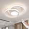 DELIPOP 40W 3980LM Plafoniera LED Soffitto Dimmerabile con Telecomando 3000K-6500K, Lampadario LED Soffitto Cerchio per Camera da letto Soggiorno Cucina Corridoio Ufficio Garage