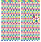 Party Deko Smiley 2er Pack Geburtstag Deko Regenbogen Deko Kindergeburtstag Lametta Vorhänge Bunt Party Zubehör Foto Hintergrund Wand Luftschlangen Deko für Mädchen Junge