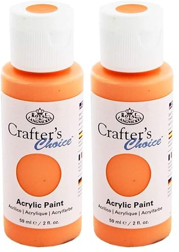 Royal & Langnickel Indian Yellow Acrylic Paint - 59ml (Pack of 2)