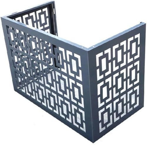 Cubierta de aire acondicionado, 100 x 50 x 70 cm, cubre aire acondicionado grande, valla de aire acondicionado