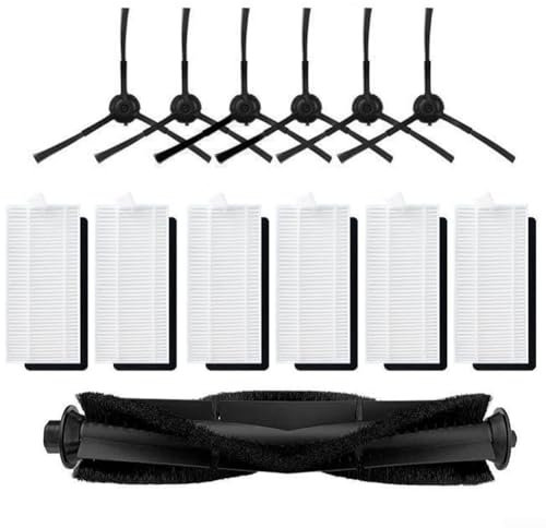 Kit d'accessoires pour aspirateur Honiture pour Q6 Pro pour Laresar pour robot L6 avec brosse principale et filtres