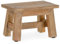 IDIMEX Hocker ASPIN aus Mahagoni Massivholz - Vielseitig als Blumenhocker, Deko oder Badhocker. Natürliches Design, Rustikales Holz, japandi Stil