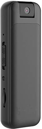 Videocamere Sportive, Mini videocamera Full HD 1080P Micro Body Camcorder Night Vision DV Videoregistratore vocale con 180 Len rotante Fotocamera più piccola per sport, vlog(32GB)