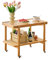 Table basse carrée en verre avec roulettes pivotantes à 360° et système de freinage, supporte jusqu'à 100 kg, idéale pour le salon, la chambre et le bureau