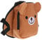 UEETEK verstellbarer Hunde-Rucksack, für Daußen, Reisen, Wandern, Camping, Training (braun)