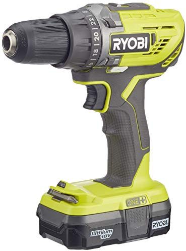 Ryobi R18DD3-113S Perceuse Simple Électrique sans fil 18 volts/1.3 amps