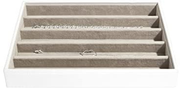 Stackers White Classic Medium Jewellery Box Necklace Layer