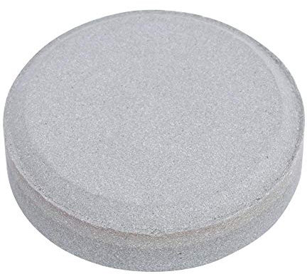 Piedra de Afilar Cuchillos, Piedra de Afilar de Doble Cara Redonda de Combinación Gruesa Afilador de Piedra de Afilar reemplazo para Cuchillos o Cuchillas de Cocina, Caza y Bolsillo