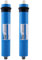 2Pcs Umkehrosmoseteile Wasserfiltermembran, RO-Membran-Umkehrosmose Wasserfilter 75gdp Austausch Membran-Wasserfilters passt unter Waschbecken ROTrinkwasser-Reinigungssystem Universell Kompatibe