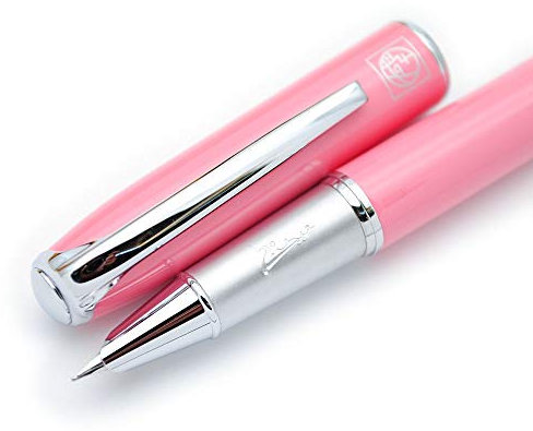 czxwyst Picasso 916 Malage Fountain Pen Original Box (Light Pink, Extra Fine Nib)