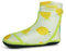 Duukies Kinder Beachsocken Lemon Mint Strandsocken Zitronen Motiv rutschfest, Farbe:Yellow, Socken:20-21