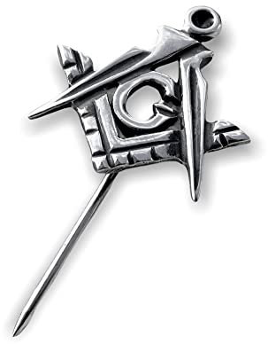 Sterling Silber 925 Freimaurer Square Kompass G Symbol Handmade Brosche Stecknadel Krawattennadel Juwel Schmuck Silverzone77
