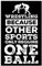 Damdekoli One Ball Wrestling Poster – Kunstwerk Wrestler Kunstdruck – Sport Kinderzimmer – Kampfsport (27,9 x 43,2 cm – Poster)