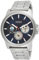 HUGO Multi Zifferblatt Quarz Uhr für Herren mit Silbernes Edelstahlarmband - 1530131