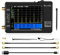 Seesii Portable TinySA Spectrum Analyzer, Upgraded V0.3.1 Handheld Tiny Frequency Analyzer 100kHz to 960MHz MF/HF/VHF UHF Input,Signal Generator with 2.8 inch Touch Screen with ESD Protect Function