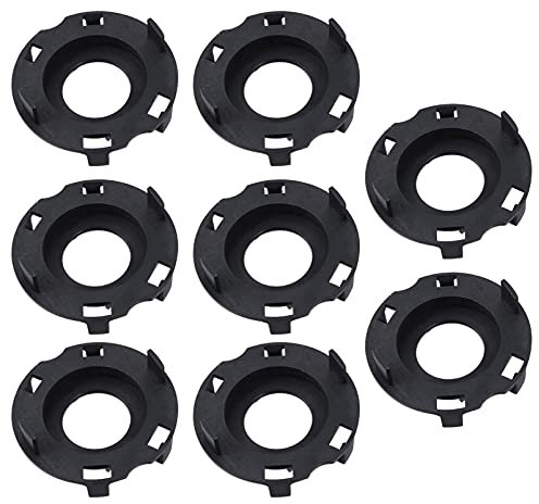 VICASKY 8pcs Led Headlight Adapters Led Headlight Bracket Card Holder for Car Modification