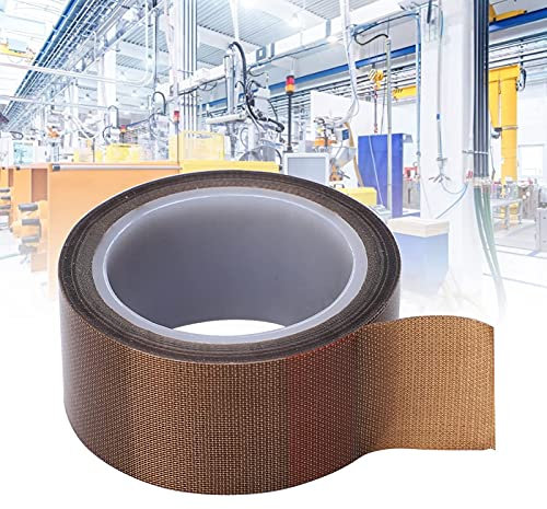 Teflonband, 10M PTFE-Band für Vakuumiermaschine, Anti-Aging- und Isolierband, 300 ° C Hochtemperaturbeständigkeit(0,13 * 13 mm * 10 m)