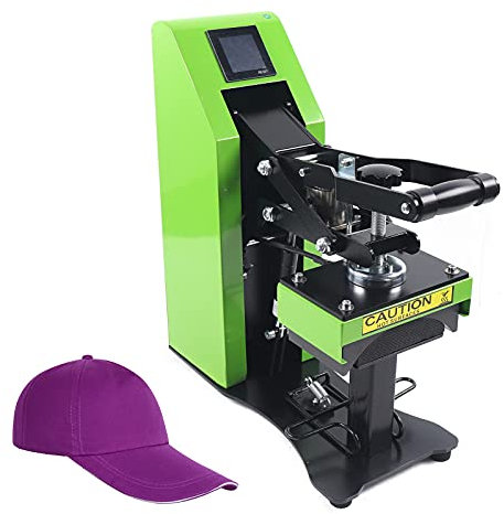 Futchoy Cap Heat Press Machine 9x15cm Multifunctional Heat Press Plate Transfer Printer Hat Heat Transfer Machine for Peaked Caps, Baseball Caps, Truck Caps