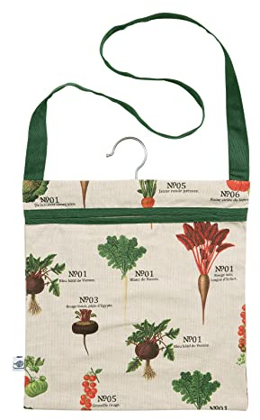 Dexam RHS Benary Vegetables Peg Bag, Stone