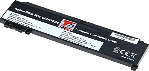 T6 Power Akku für Lenovo ThinkPad T460s, T470s, 2065mAh, 24Wh, 3cell, Li-Pol