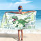 SearchI Personalisiertes Strandtuch mit Namen 76x152cm Kein Sand Schnell Trocknendes Badetuch Mikrofaser Strandtuch Personalisierte Geschenke für Fitness,Reisen,Strand,Sauna,Outdoor(Dinosaurier 1)