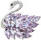Schwanen-Brosche, Schmuck, modisch, Schwan, Anstecknadel, Anstecknadel, Anstecknadel, Kleid, Schals, Clip, Kleidungszubehör, 4.5*4cm, Kunststoff, Kein Edelstein