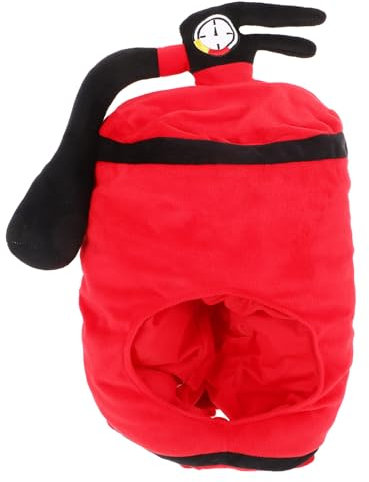 Lustiger Cosplay Hut aus Stoff mit Pp Baumwolle, Rote Kopfbedeckung