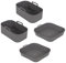 YöL 2 Square & 2 Rectangular Silicone Air Fryer Liners Easy Clean Cooking Baking Frying Reusable
