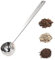 Doosu Langer Kaffeelöffel, Messlöffel aus 18/8 Edelstahl mit 17,5 cm langem Griff, Esslöffel aus Metall (15 ml)