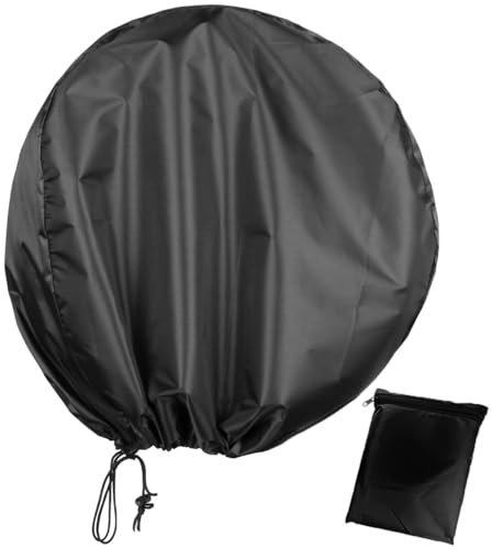 Fan Cover Industrial Fan Cover 24x7.5x24 Waterproof & Dustproof with Drawstring and Storage Bag Heavy Duty Floor for 18-20 Inch Fans Covers Outdoor Waterproof Industrial