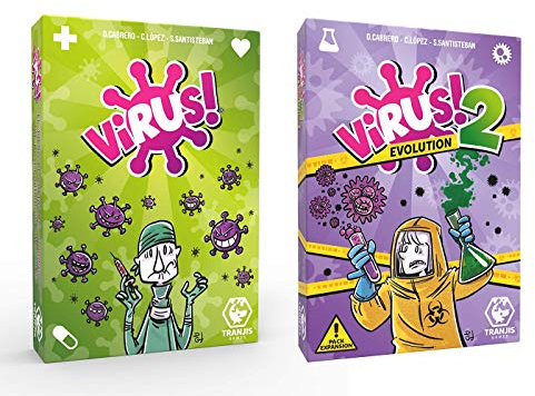 Outletdelocio.- Pack Juego Cartas Expansión Virus 2 Evolution, 3-99 años (Tranjis Games. 62304)