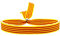 BDM Pulsera de hombre y mujer de tela con la bandera de Catalu?a y Arag?n. Ajustable a cualquier medida.