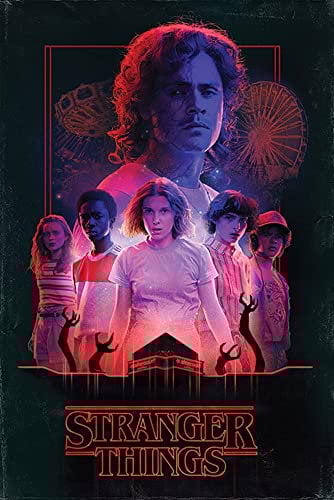 empireposter Stranger Things - Horror - Poster Plakat Druck - Größe 61x91,5 cm