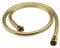 nuie A891 Accessories Modern Bathroom Round 1.5m Shower Flex, 1500mm, Brushed Brass