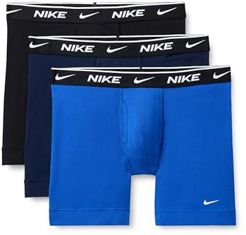 Nike Herren Everyday Cotton Stretch Trunk Boxer (3er Pack)