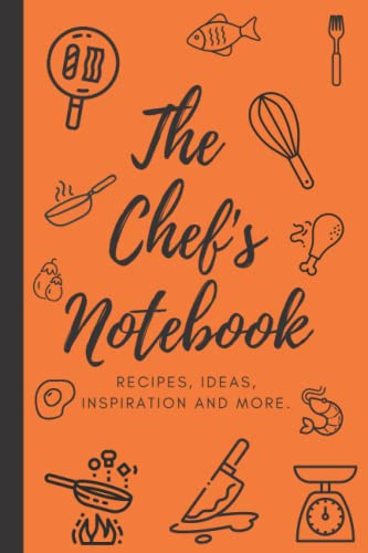 Chef's notebook: My recipes, ideas inspiration and more