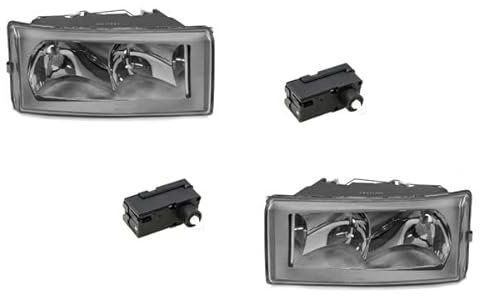 Johns, Scheinwerfer Halogen passend für Iveco Daily II Set Links + Rechts m. Stellmotor