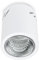 Lumiled Aufbauspot Aufbauleuchte Aufbaustrahler Deckenspot Deckenlampe Spot Aufputz festehend Downlight aus Aluminium rund in weiß E27 Fassung 230V Ø 98mm H: 115mm