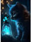 DPHERO 5D Diamond Painting Katze Bilder Erwachsene - Kätzchen Schmetterling Diamant Malerei Kinder DIY Cross Stickerei Kits - Wand Dekor 30x40cm