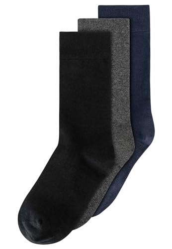 Mela - Socken 3er Pack Basic | Nachhaltig mit Fairtrade Cotton, GOTS & Grüner Knopf Zertifizierung