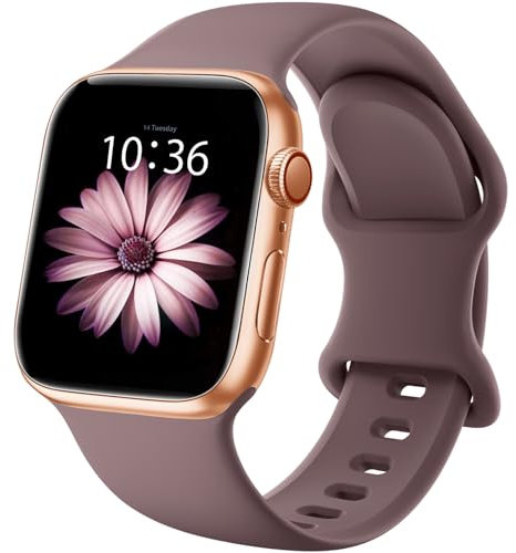 Higgs Silicona Correas Compatibles con Correa Apple Watch 40mm 41mm 38mm 44mm Ultra 3/2/1 49mm 46mm 45mm 42mm Mujer Hombre,Pulsera Suave Silicona Deportiva para iWatch Series 11 10 9 SE 8 7 6 5 4 3 2